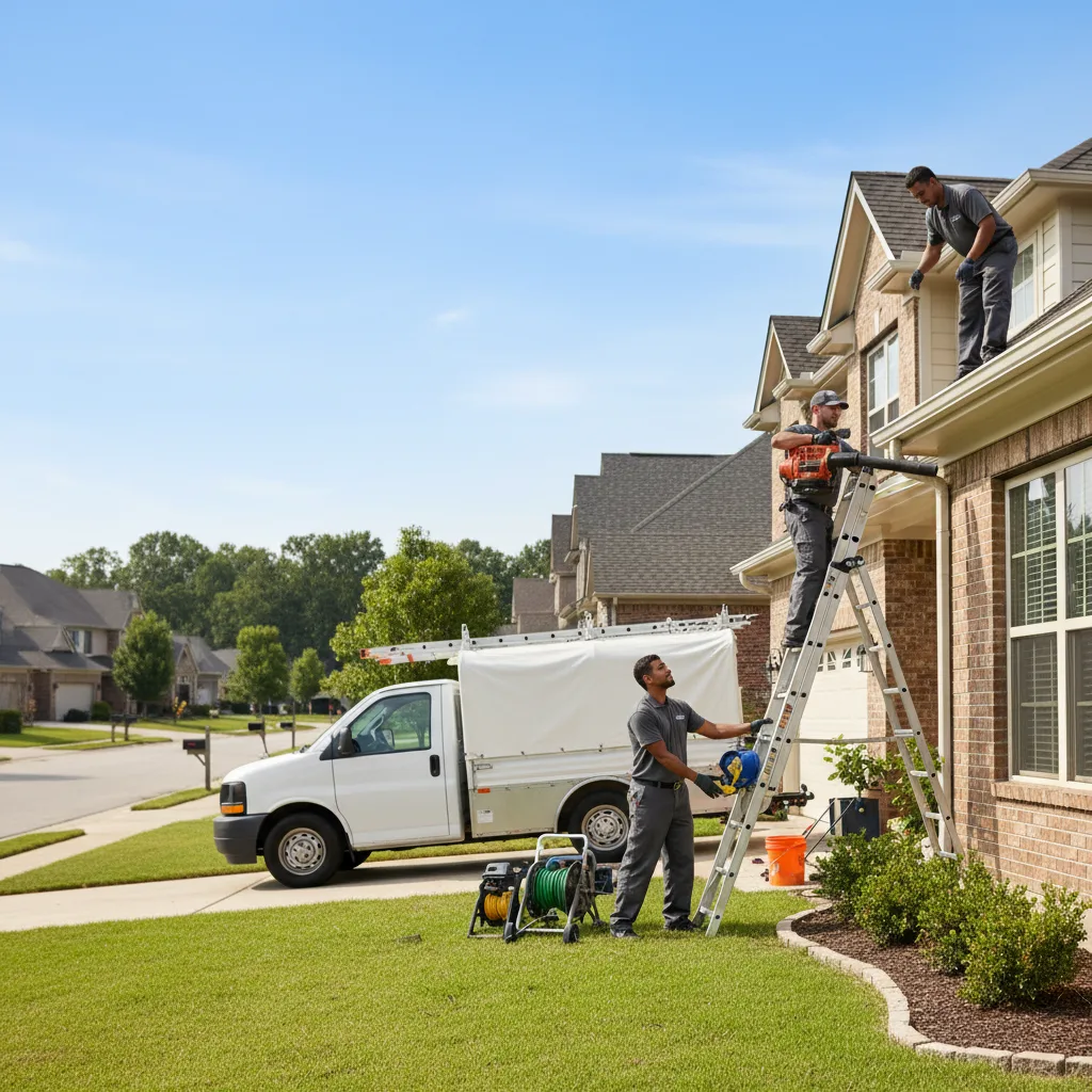 Home Gutter Service in High Point, NC near me